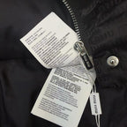 Shiny Black Puffer Jacket