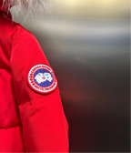 Red Exp Down Jacket