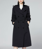 Classic Double-Breasted Trench Coat