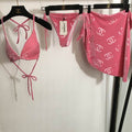 Monogram Rose Bikini