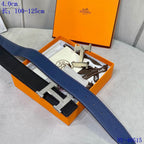 Iconic Reversible Leather Belt