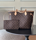 Brown Monogram Tote Bag