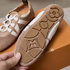 Suede Low-Top Sneakers