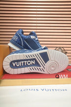 Denim Low-Top Sneakers