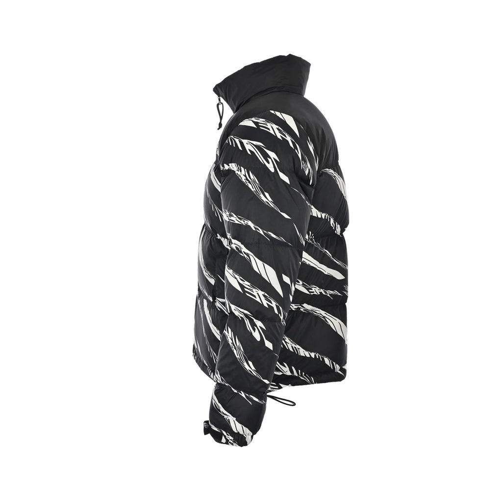 Zebra Print Puffer Jacket
