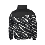 Zebra Print Puffer Jacket