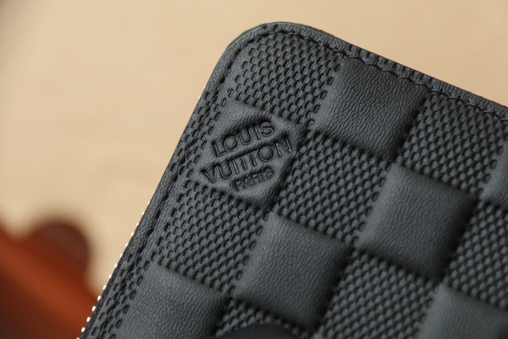 Monogram Zip Wallet