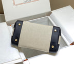 30 Swift Leather Canvas Black