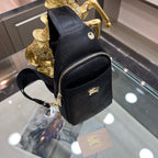 BB Leather Crossbody Bag