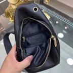 BB Leather Crossbody Bag