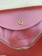 Saddle Loro Leather Bag