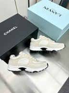 Luxury Embroidered Velvet Sneakers