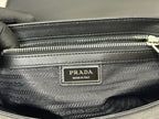 Men’s Crossbody Bag with Embroidered Strap