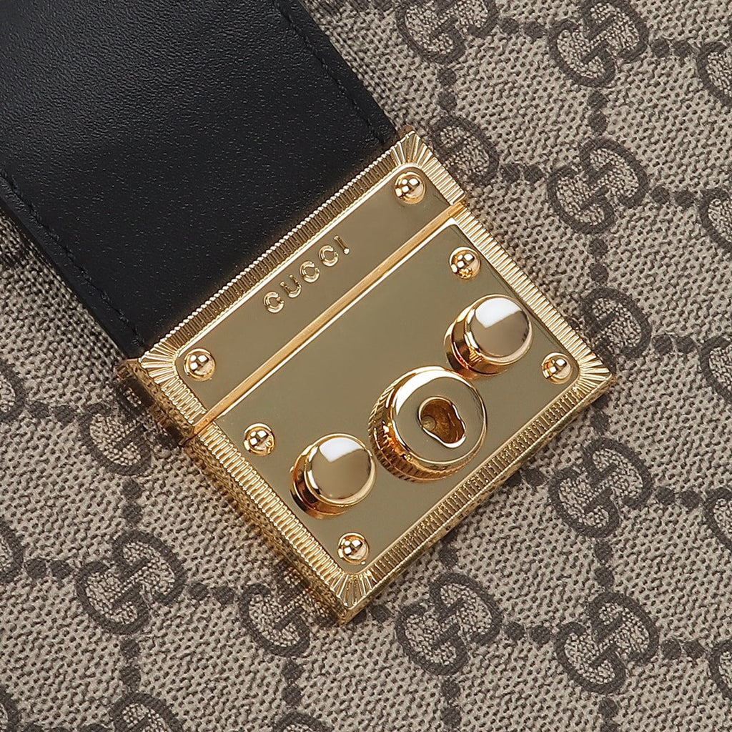 Lock Leather Bag