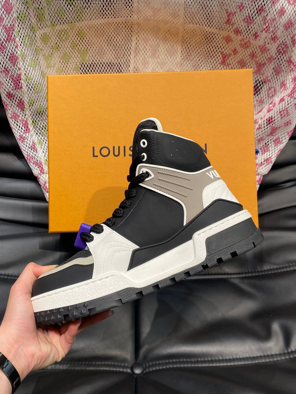 Premium High-Top Trainers