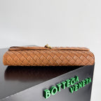 Andiamo Leather Clutch