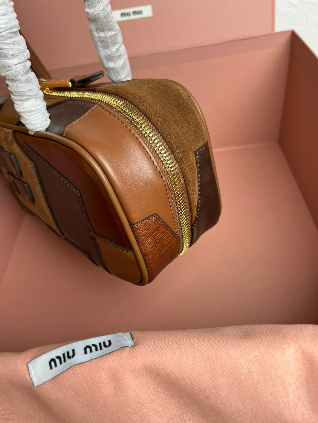 Patchwork Bowling Bag
