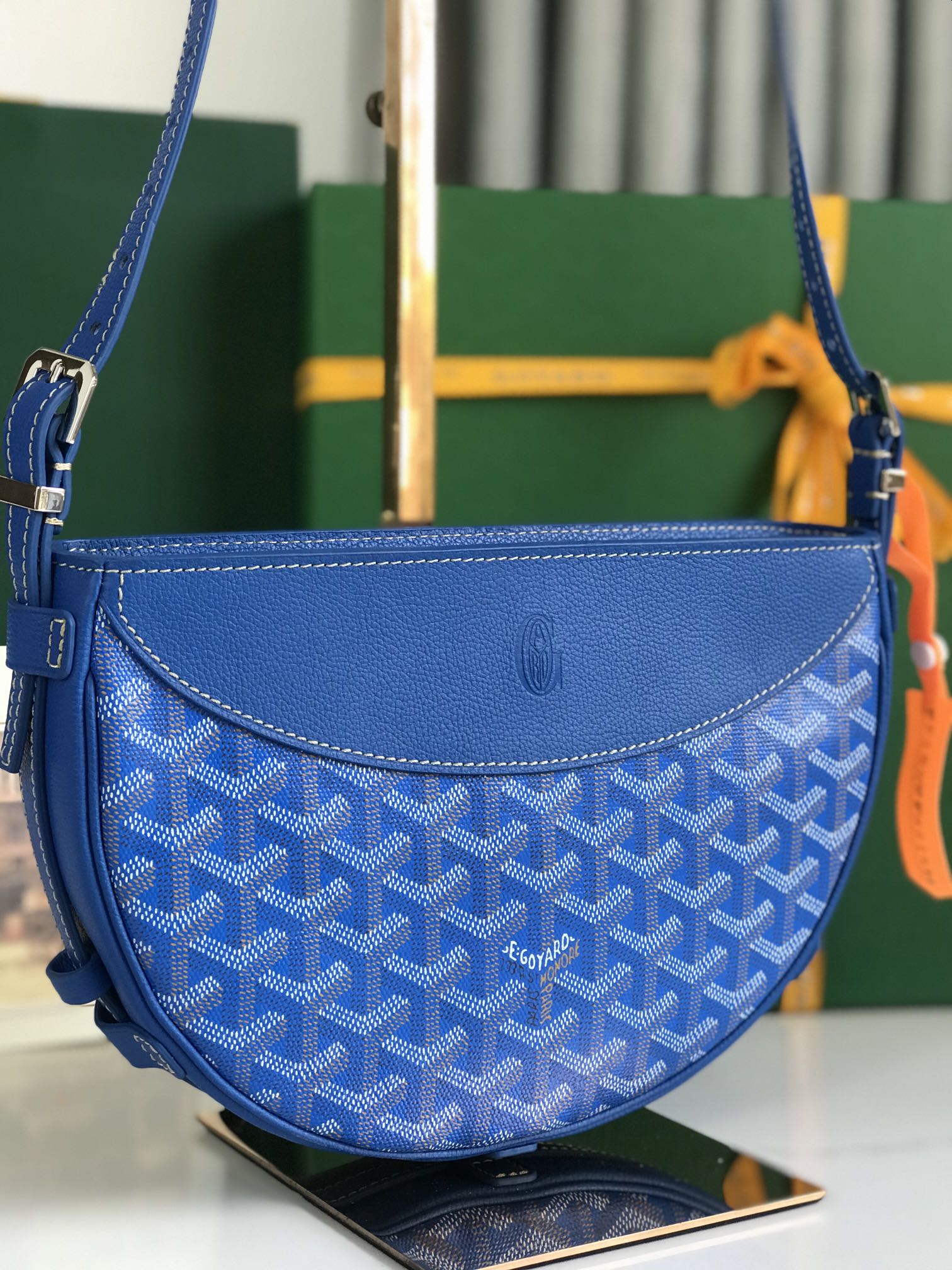 Hirondelle Shoulder Bag – Blue