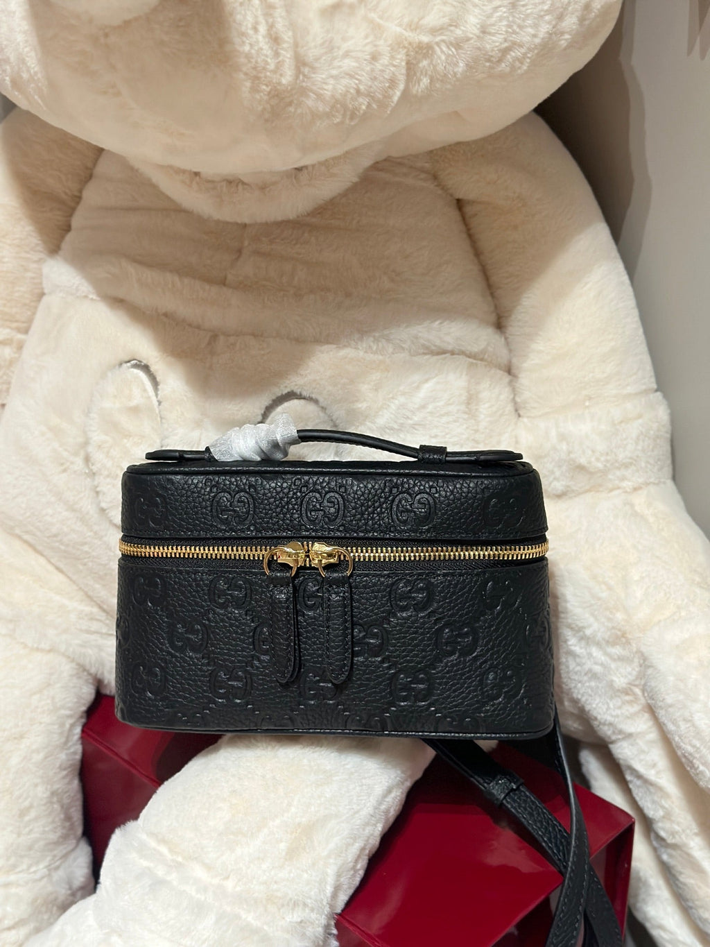Shoulder Bag Pressed Leather