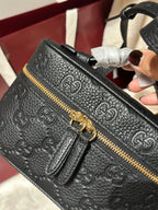 Shoulder Bag Pressed Leather