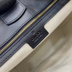 Bucket Bag Black Leather