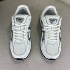 B30 Inspired Sneakers – White Snake Leather