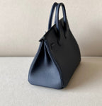 Structured Leather Handbag